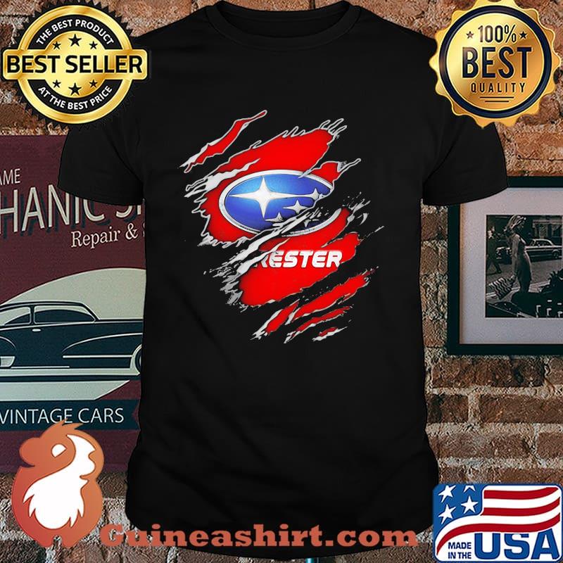 Subaru logo forester shirt