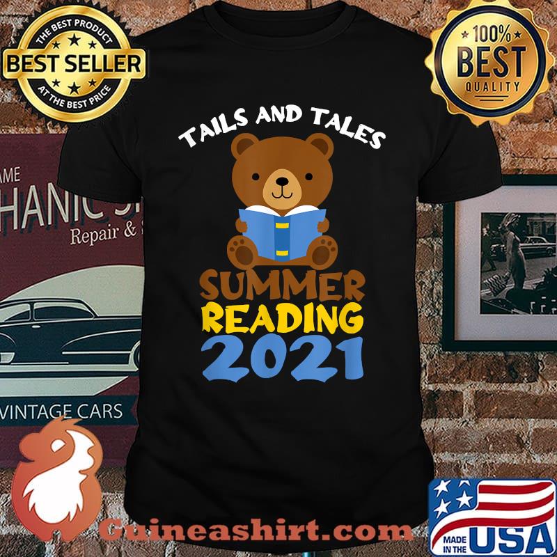 Tails and Tales Bear reading 2021 Shirt