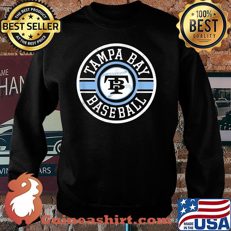 Tampa Bay Baseball Retro Badge Ray Shirt Sweater