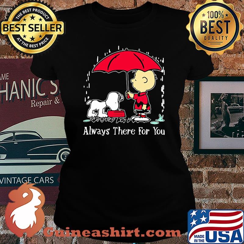 Always there for you snoopy charlies Laides tee