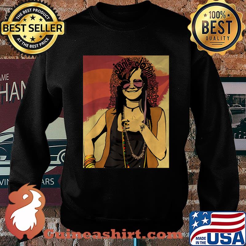Teacher Retro Graphic Janis Name Arts Joplin T-Shirt Sweater