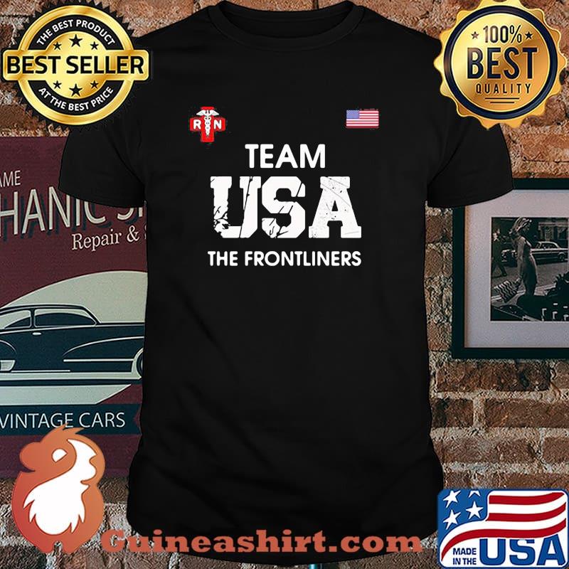 Team USA The Frontliners American Flag Shirt