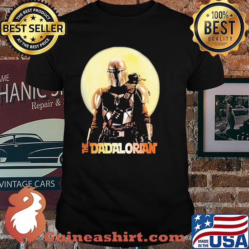 The Dadalorian baby yoda sun shirt