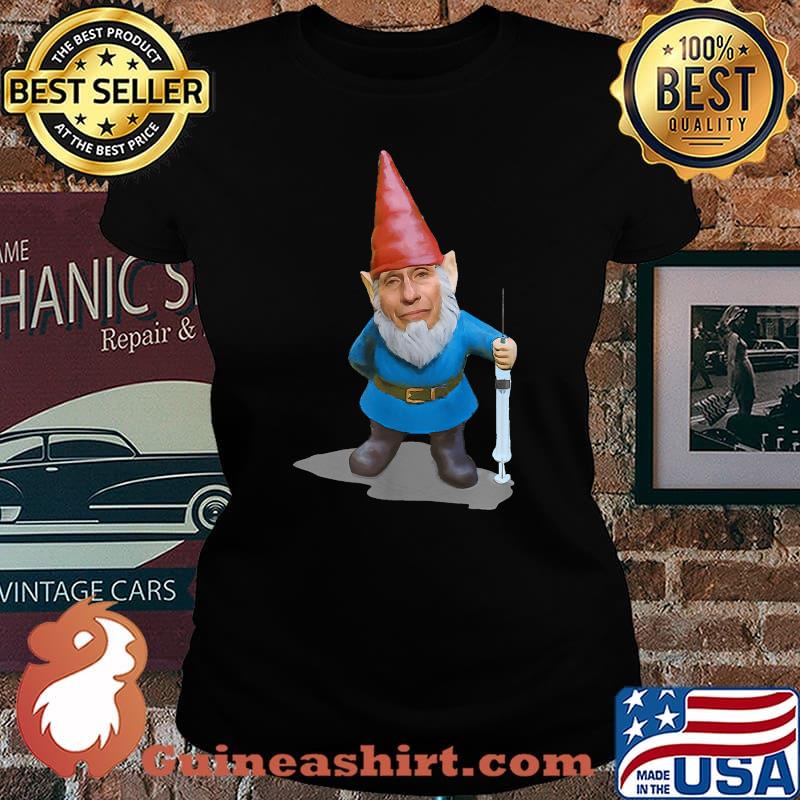 The Genome Gnome Vaccinated T-Shirt Laides tee