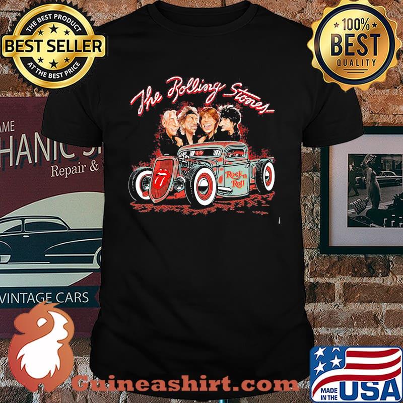 The rolling stone car band music rock shirt