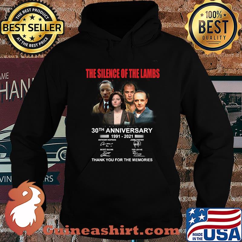 The Silence Of The Lambs 30th Anniversary 1991 2021 Thank You For The Memories Signature Shirt Hoodie