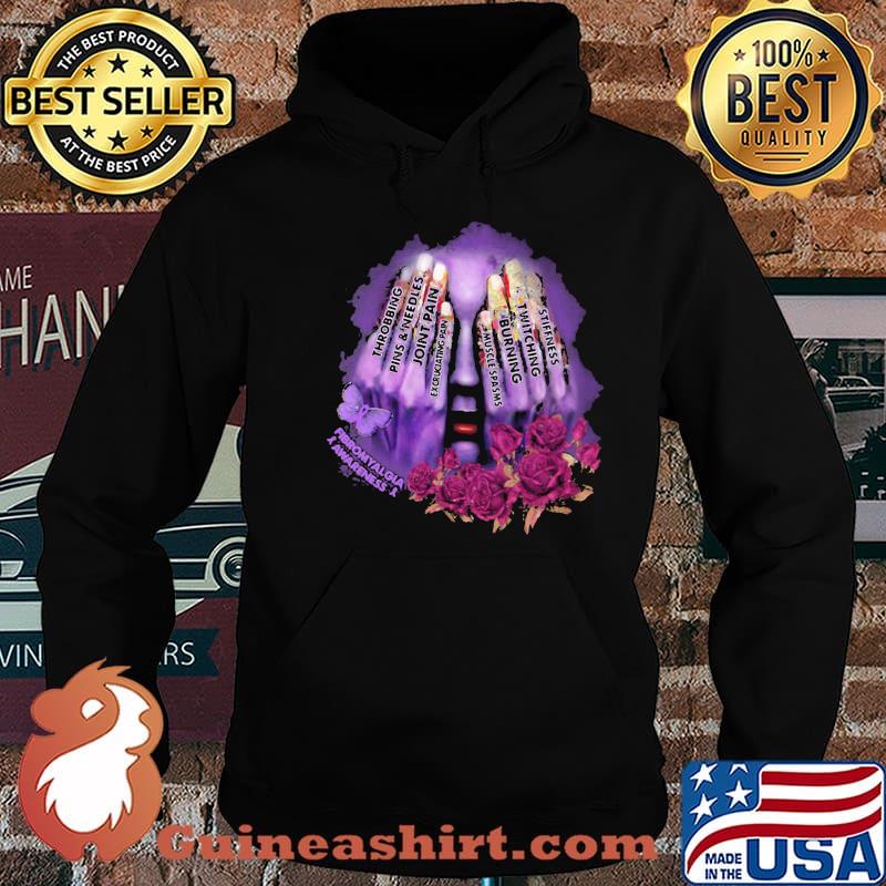 Throbbing Pins And Needles Joint Pain Rose Girl Shirt Hoodie