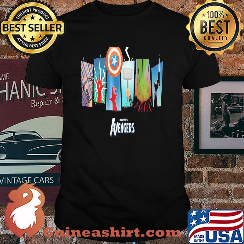 Thunder Light Marvels Avengers Captain America Shirt