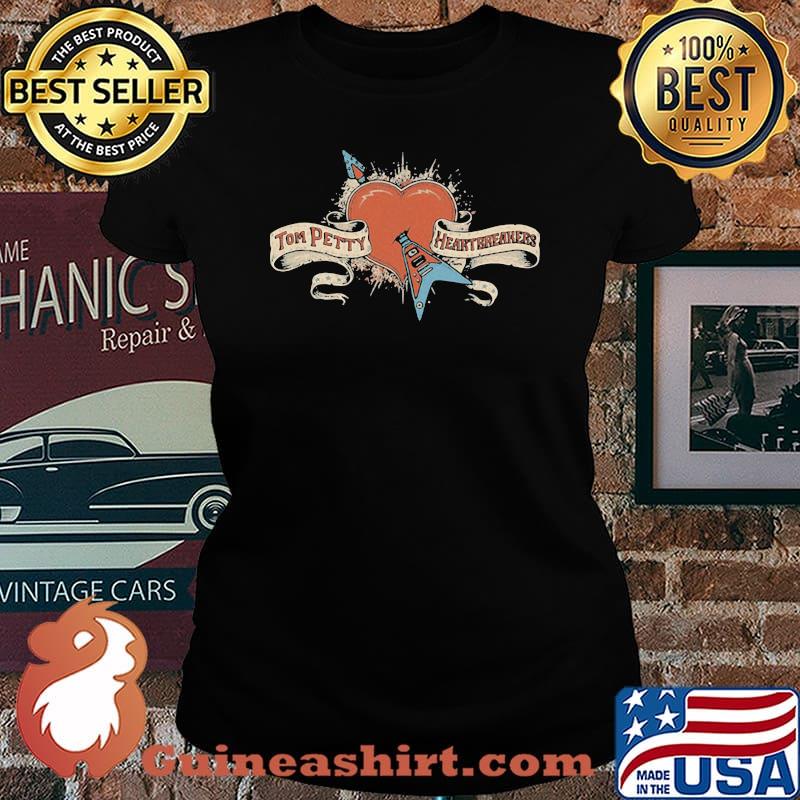 Tom Petty and the Heartbreakers American rock band heart Laides tee