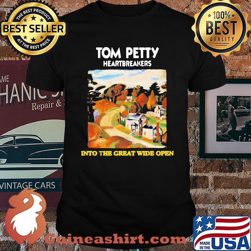 Tom petty heartbreakers into the great wide open shirt
