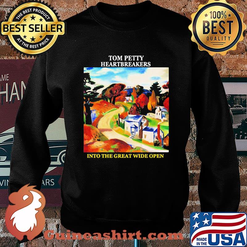Tom petty heartbreakers into the great wide open watercolor Sweater