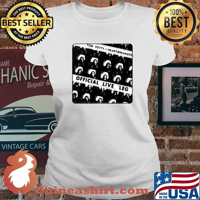 Tom petty heartbreakers official live leg Ladies tee
