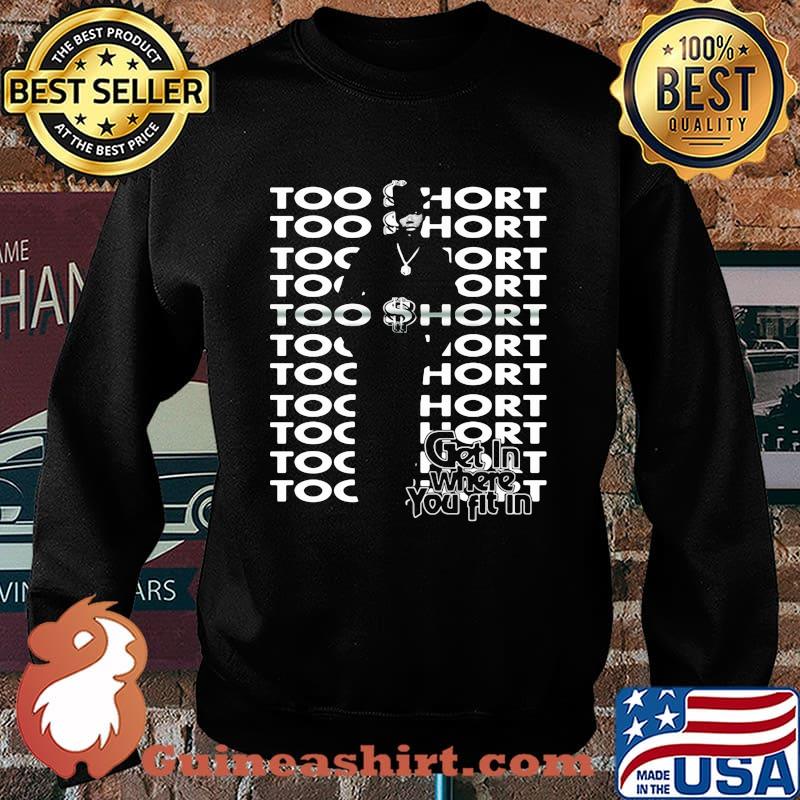 Too short get in where you fit in Sweater