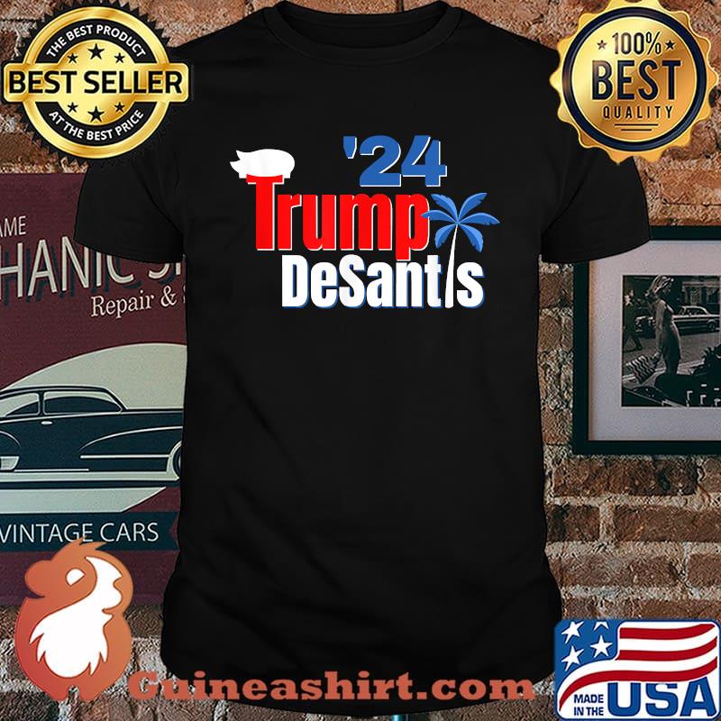 Trump DeSantis 2024 Cool Election America Florida Shirt