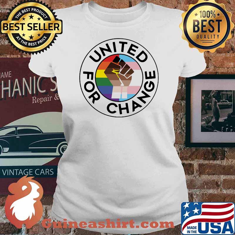 United For Change LGBT Shirt Ladies tee
