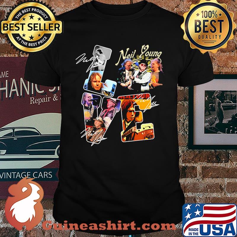 Love Neil Young Signature Shirt