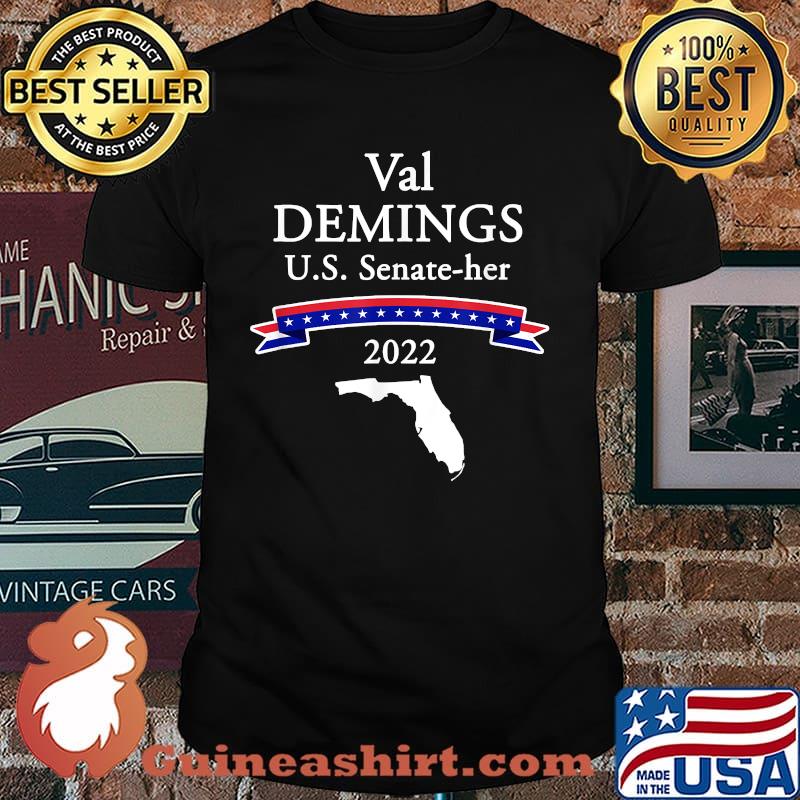 Val Demings For US Senator - Senate-HER! Show your support! 2022 T-Shirt