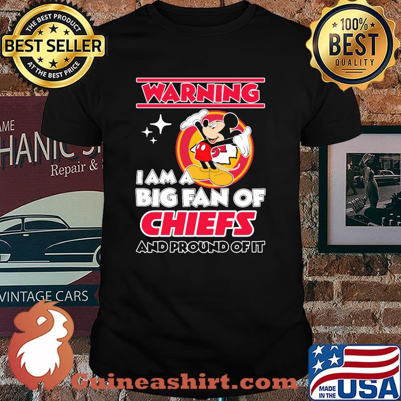 Warning I Am A Big Fan Of Bears And Pround Of It Mickey Shirt