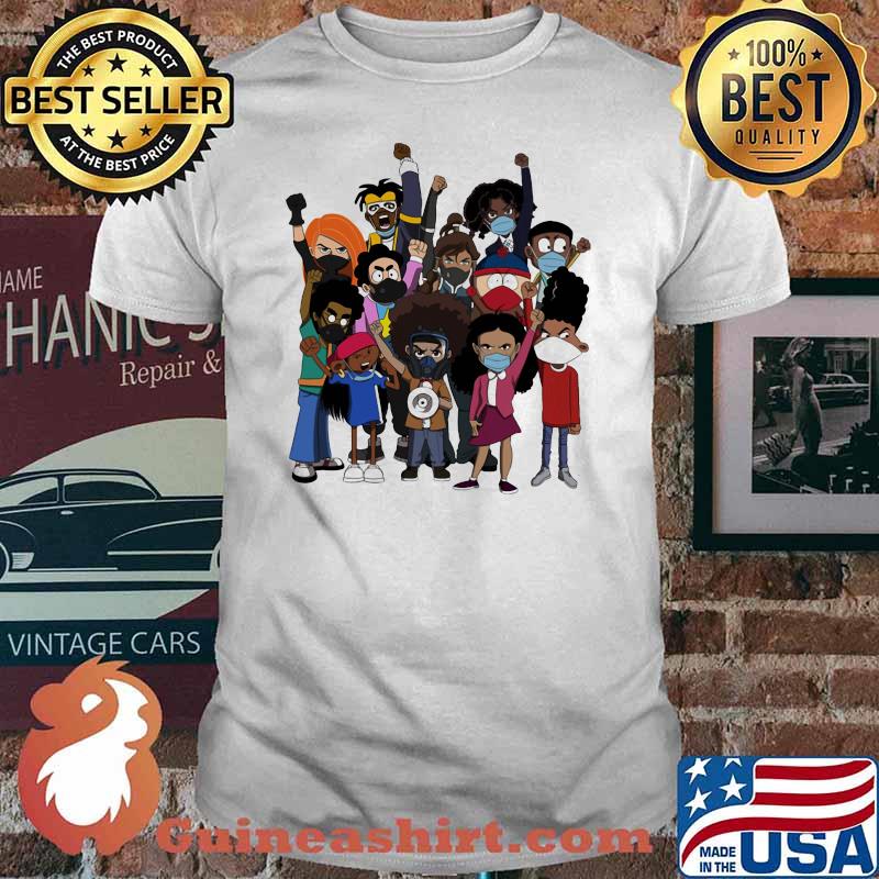 We are black classic mask shirt