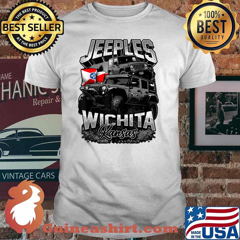 Wichita Jeeples Kansas FLag T-Shirt