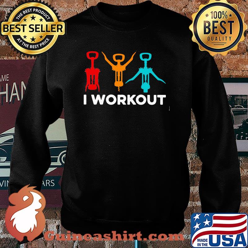 Wine I work out Shirt Sweater
