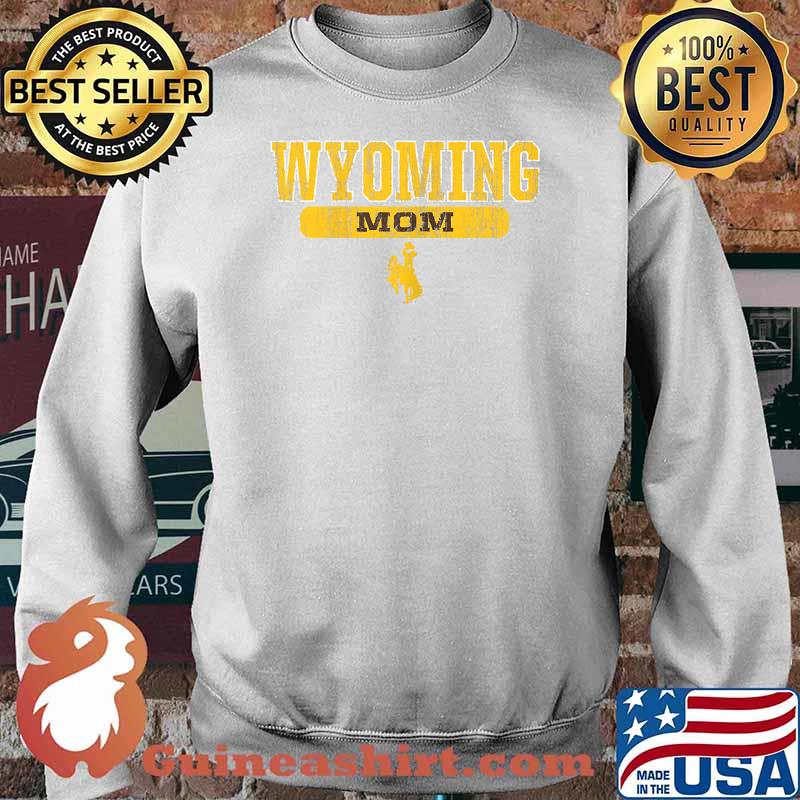 Wyoming Cowboys Apparel Mom Block Pill Shirt Sweater