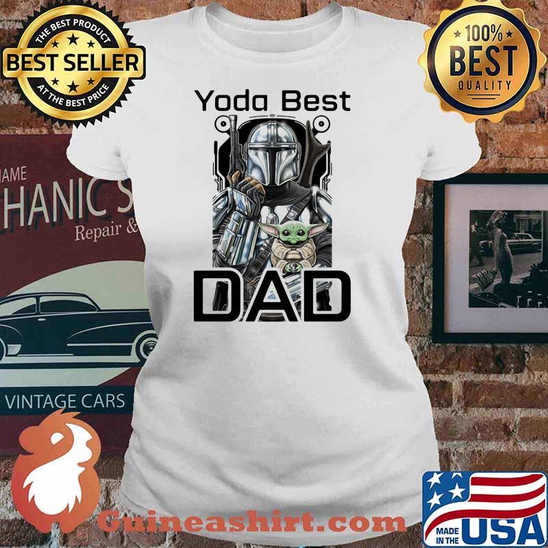 Yoda best dad the madalorian Ladies tee