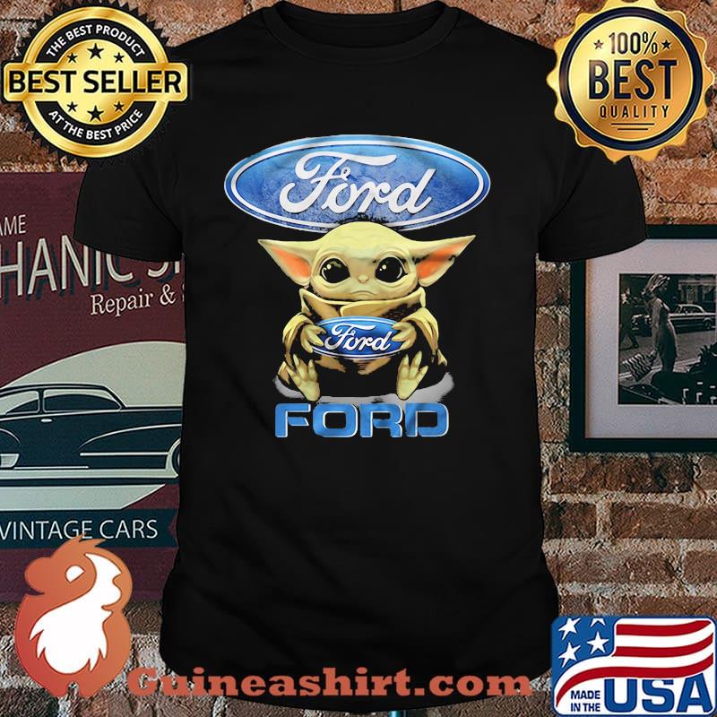 Yoda With Ford Logo Shirt