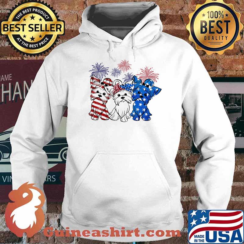 Yorkshire terrier flag colors yorkie lovers Hoodie