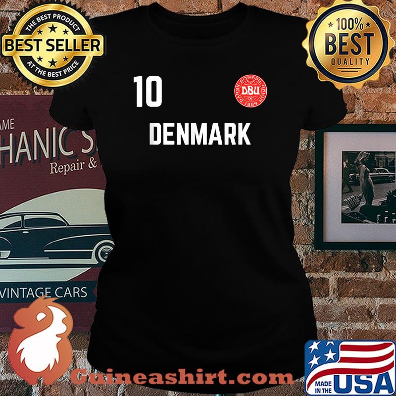 10 Denmark Soccer Jersey 2020 2021 Euros Danish Football T-Shirt Laides tee