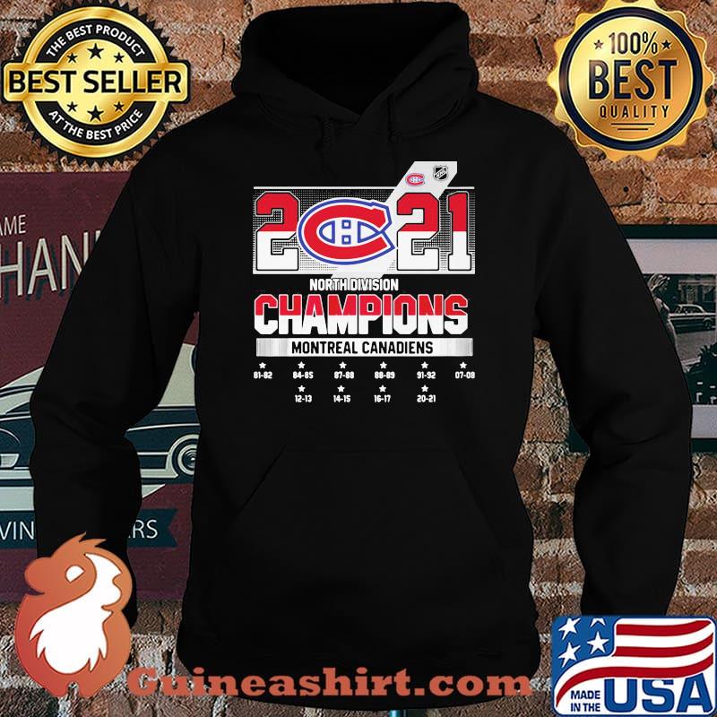 2021 North Division Champions Montreal Canadiens Shirt Hoodie