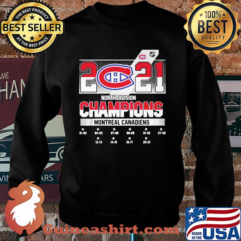 2021 North Division Champions Montreal Canadiens Shirt Sweater