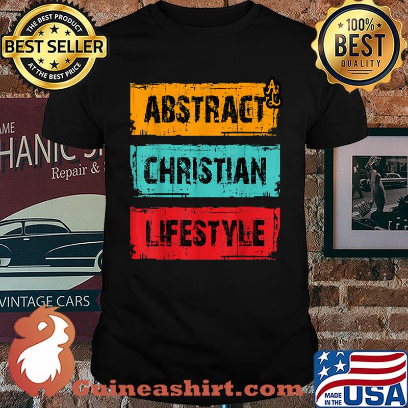 Abstract Christian Lifestyle Vintage T-Shirt