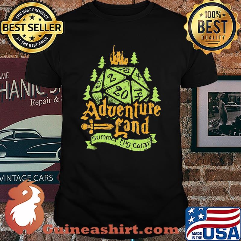 Adventureland summer RPG camp ruby shirt