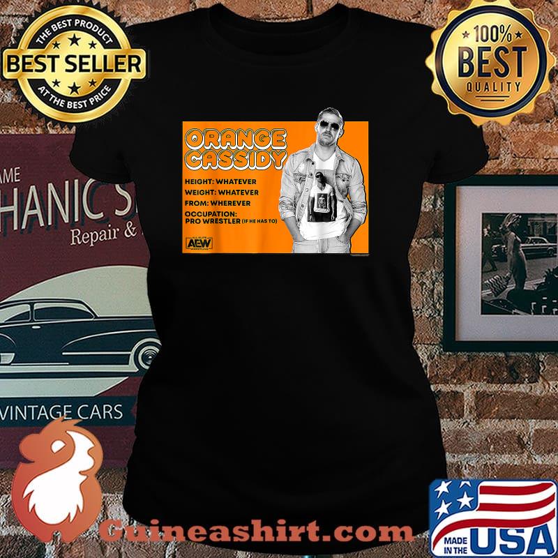 AEW Orange Cassidy T-Shirt T-Shirt Laides tee