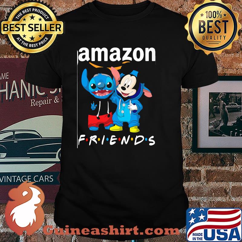 Amazon friends stitch and mickey shirt
