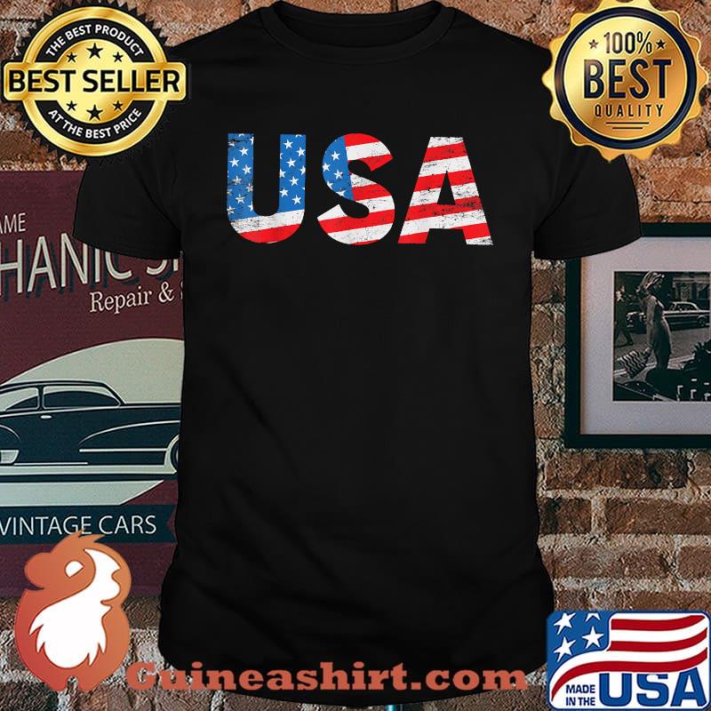 American Freedom USA Flag Patriotic T-Shirt