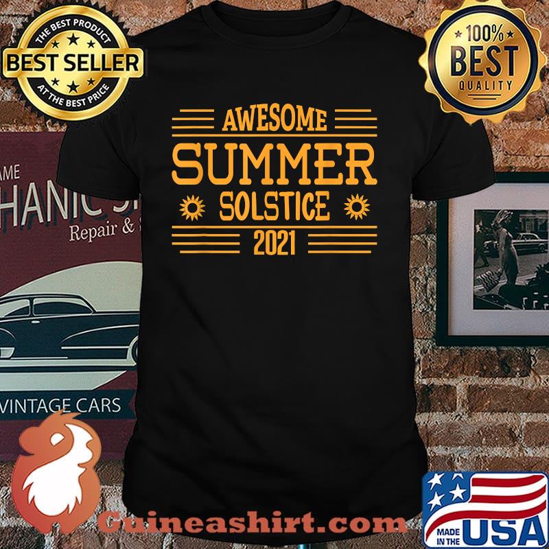 Awesome Summer Solstice 2021 T-Shirt