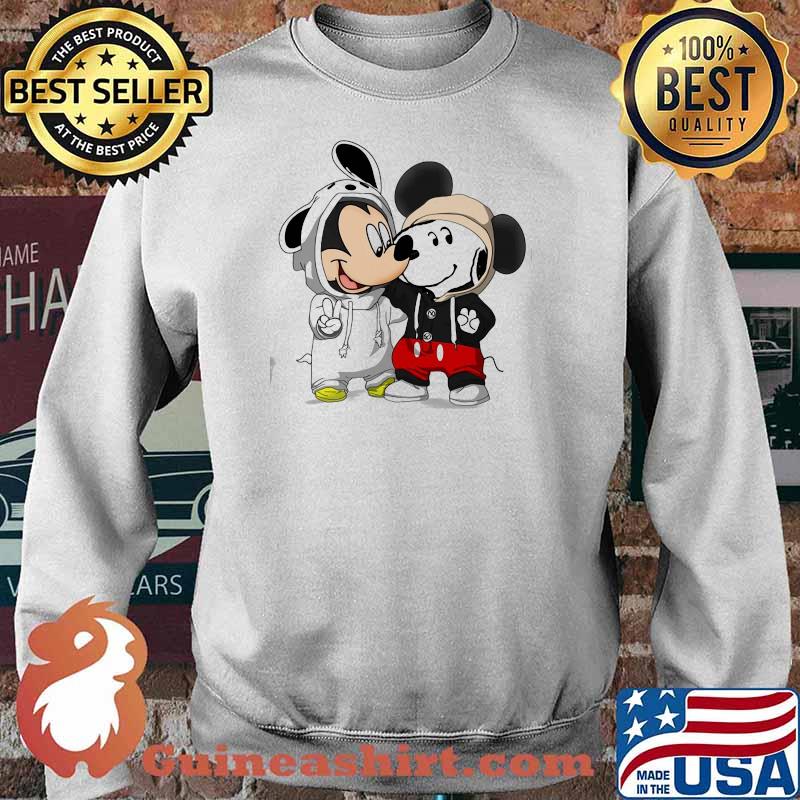 Baby snoopy and mickey mouse Sweater