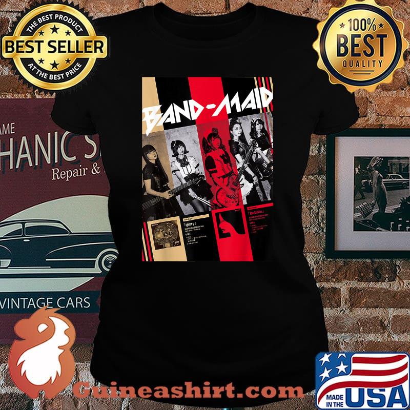 Band funny Maid T-Shirt Laides tee