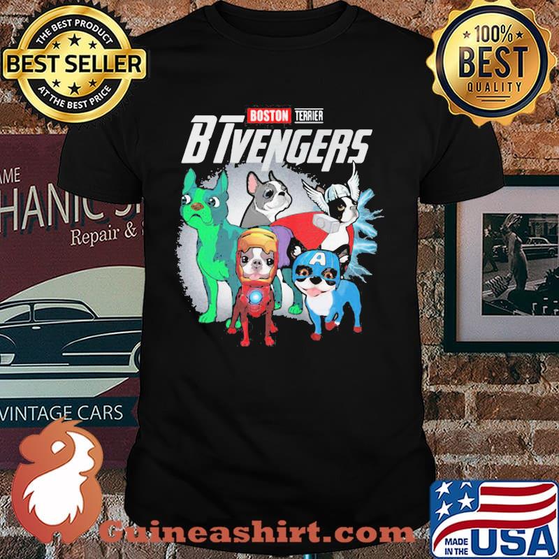 Boston Terrier Btvengers Dogs Shirt