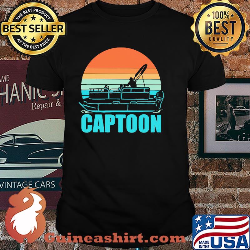Captoon Pontoon Vintage Shirt