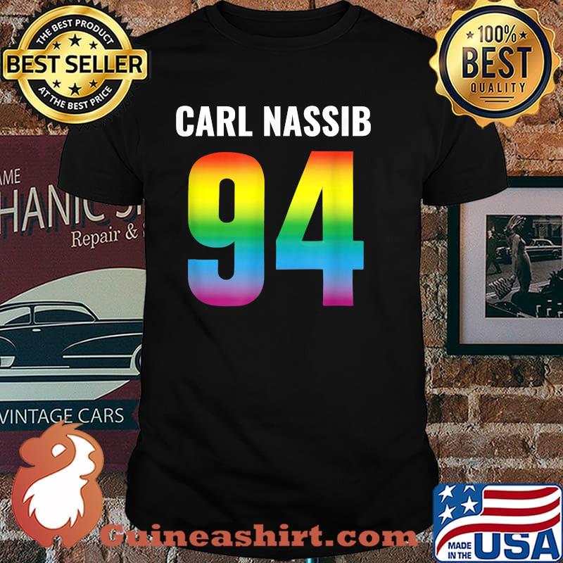 Carl Nassib 94 Supporting LGBTQ Favorite Football Player T-Shirt