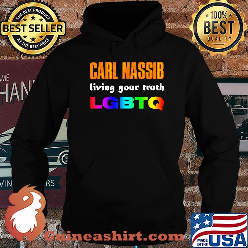 Carl Nassib living your truth GBTQ T-Shirt Hoodie