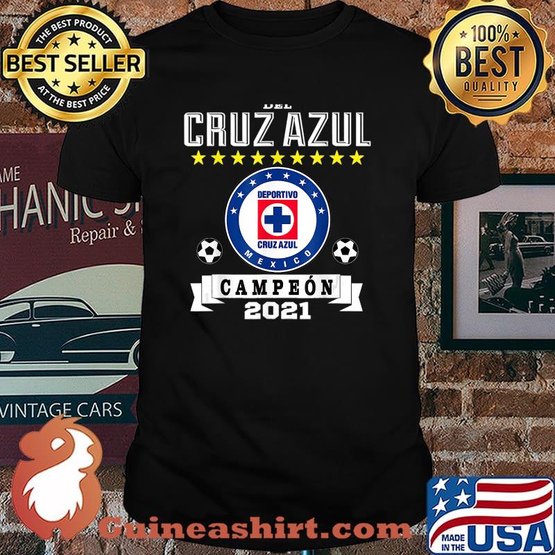 CruzAzul Campeon 2021 Futbol Mexicano La Maquina Celeste T-Shirt