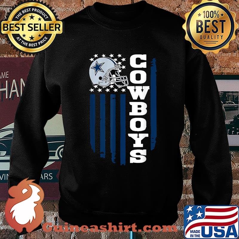 Dallas Cowboys 4th of July America Flag T-Shirt Sweater