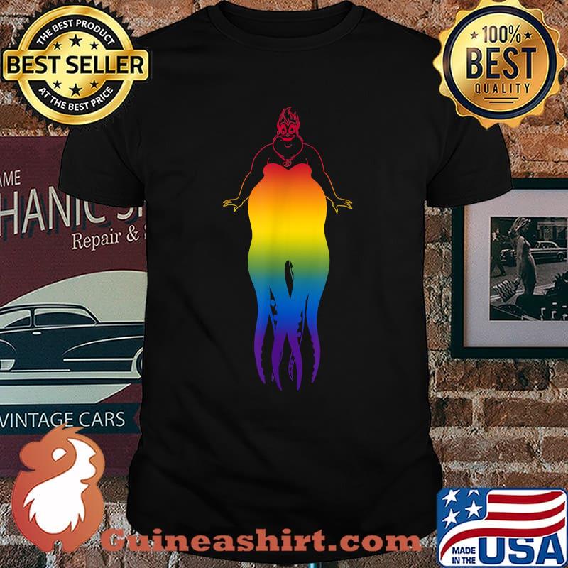Disney Villains Rainbow Spectrum Ursula T-Shirt