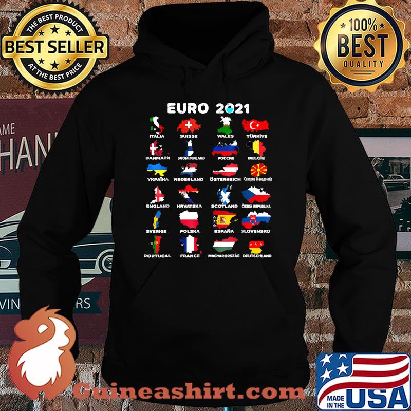 Euro 2021 jersey All countries participating in Euro 2021 T-Shirt Hoodie