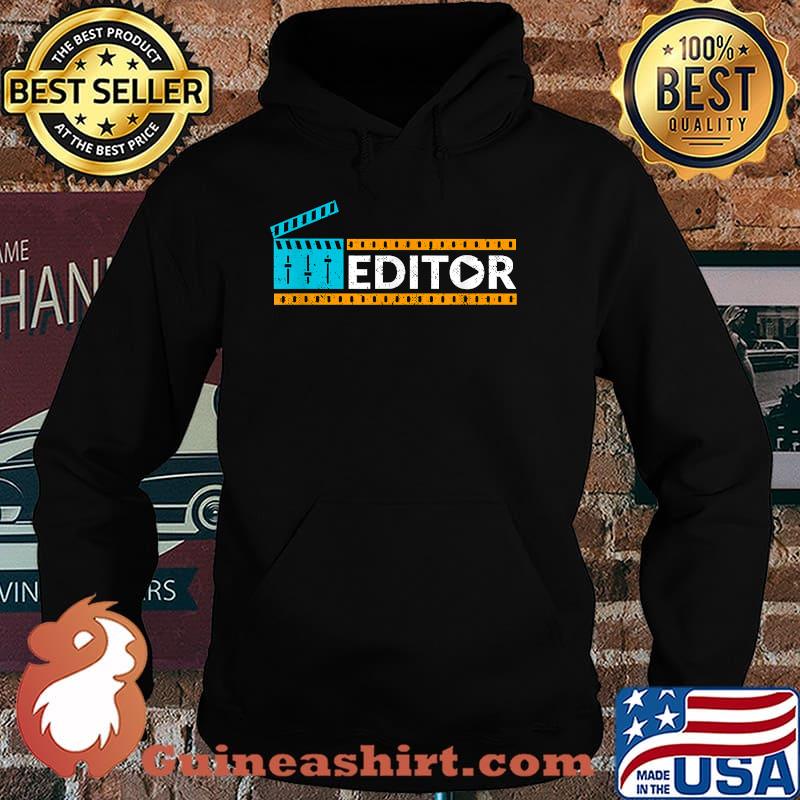 Film Editor Pattern Cinematographers Filmmaker Movie Maker T-Shirt Hoodie