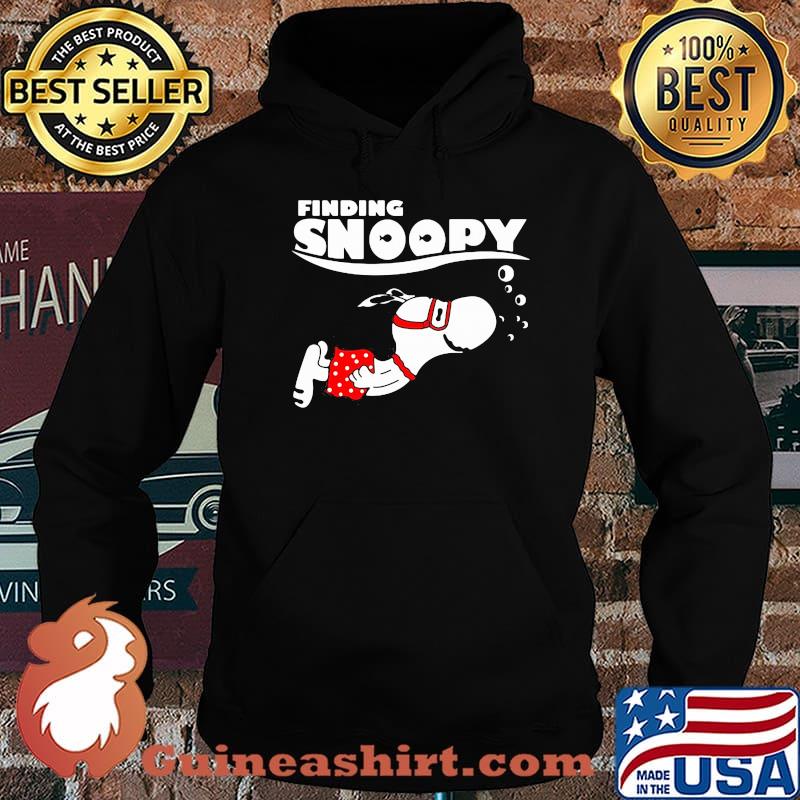 Finding snoopy swimming Hoodie